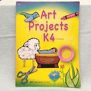 Art Projects K4 - Abeka 4 Year Old Kindergarten Art and Craft Book
